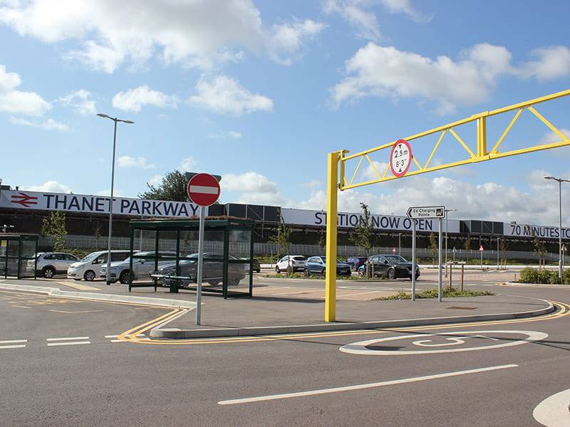 Access control measures protect Thanet Parkway Station