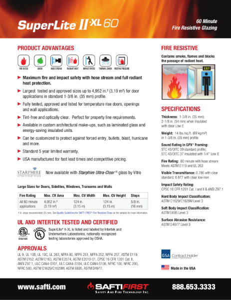 SuperLite® II-XL 60 Data Sheet