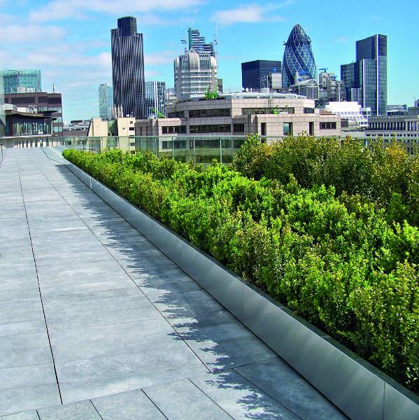 Blue Roof Systems (SuDS) - IKO Elements Sustainable Roofing