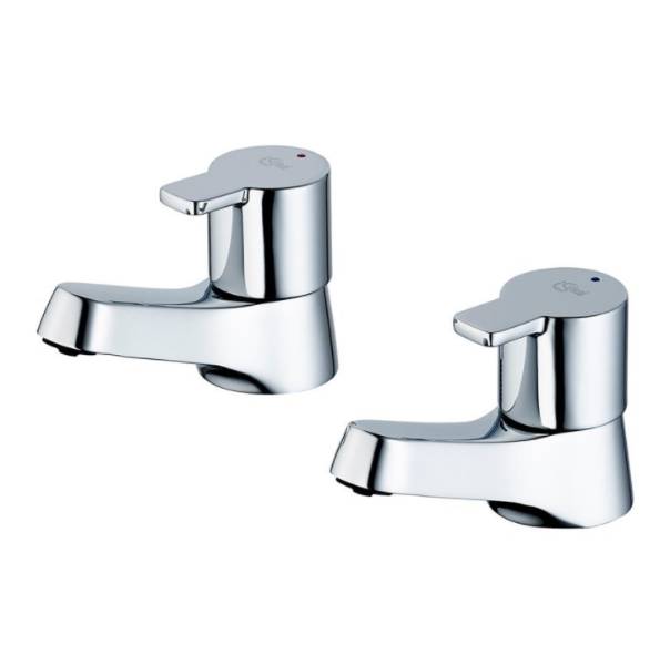 Ideal Standard Calista basin pillar taps 1/2"