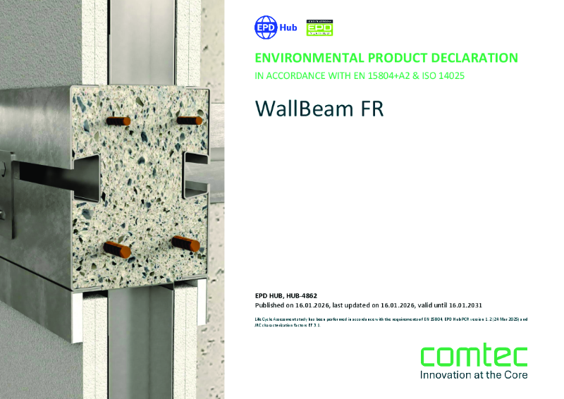 WallBeam EPD Certificate