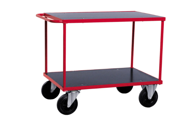  Transportutstyr - Hylletralle Lager 2 Hyller med Brems