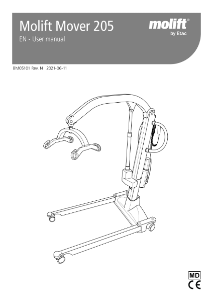 Molift Mover 205 user guide