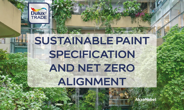 Sustainable Paint Specification ​and Net Zero Alignment