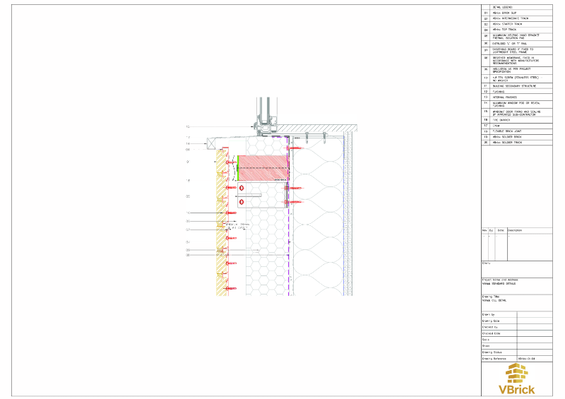 VBrick - CILL DETAIL