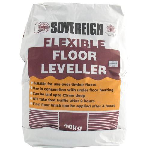 Flexible Floor Levelling Compound Sovereign Chemicals Ltd NBS Source