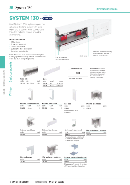 System 130 Product Data Sheet