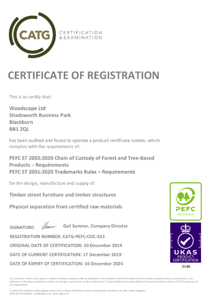 PEFC Chain of Custody (CoC) Certified Supplier