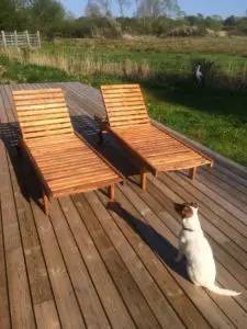 Give your wooden sun beds a makeover with Textrol