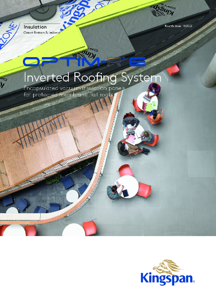 Kingspan OPTIM-R E Inverted Roofing System brochure