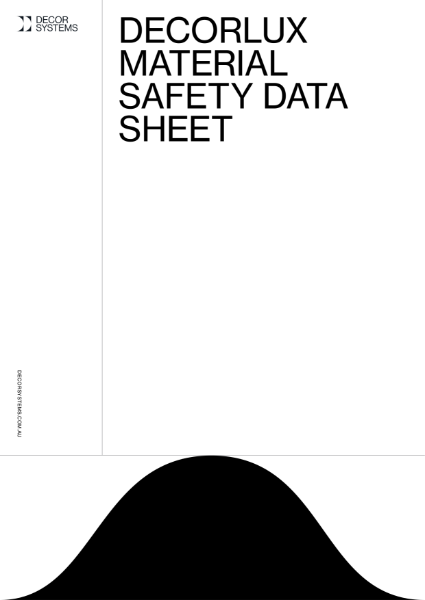 DecorLux Safety Data Sheet