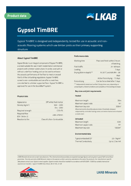 Gypsol TimBRE