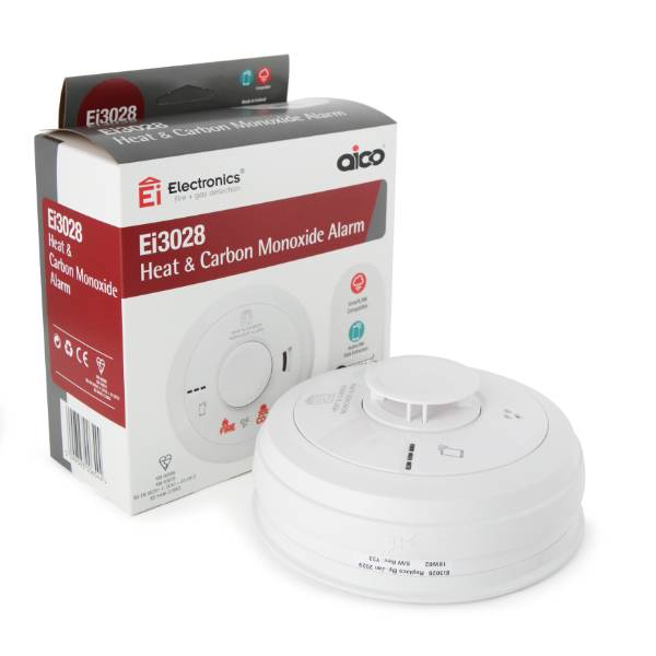 Ei3028 Multi-Sensor Heat & Carbon Monoxide (CO) Alarm - Heat and Carbon Monoxide (CO) Alarm