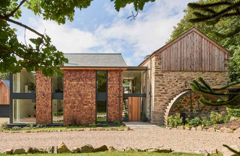 Stunning Mill House Extension, Cornwall