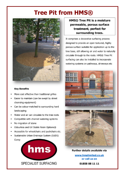 Resin Bound Tree Pit Factsheet