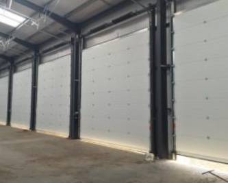 Insulated Sectional Overhead Door - Manual or Electric 
