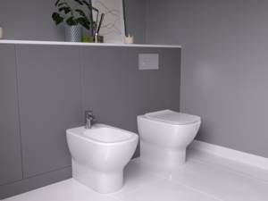 Ideal Standard Tesi Back to Wall Bidet 