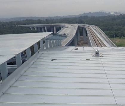 Mass Rapid Transit: Fall Protection System Required for Rooftop