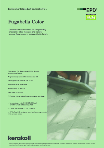 Fugabella Color - EPD