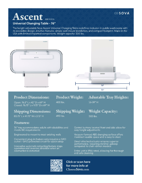 Ascent 76 Sell Sheet