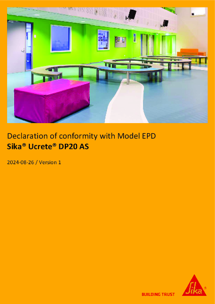 EPD - Sika® Ucrete® DP20 AS