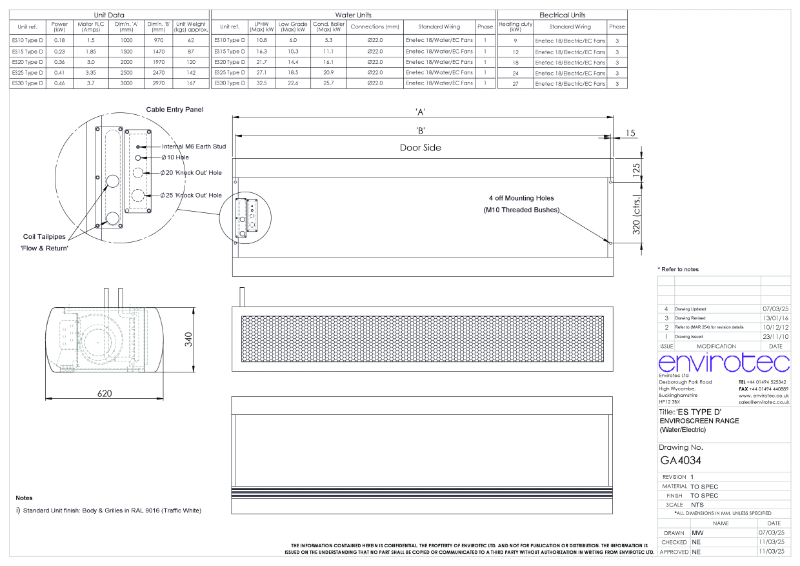 GA4034 - ES TYPE D (W+E)