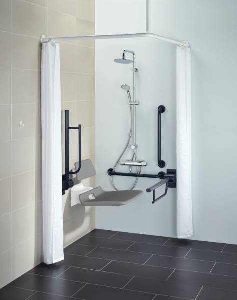 Contour 21 - Doc M Shower Room Pack - Exposed - Document M Compliant Shower Pack