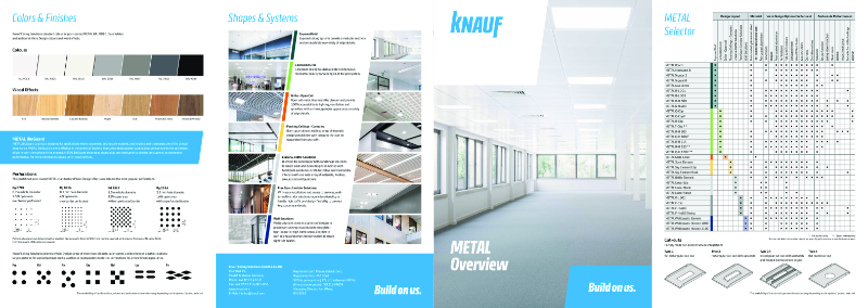 Knauf Metal Overview