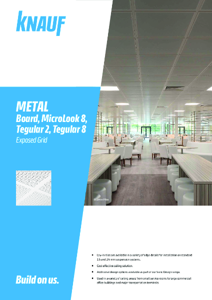 Lay in Metal Tegular 2