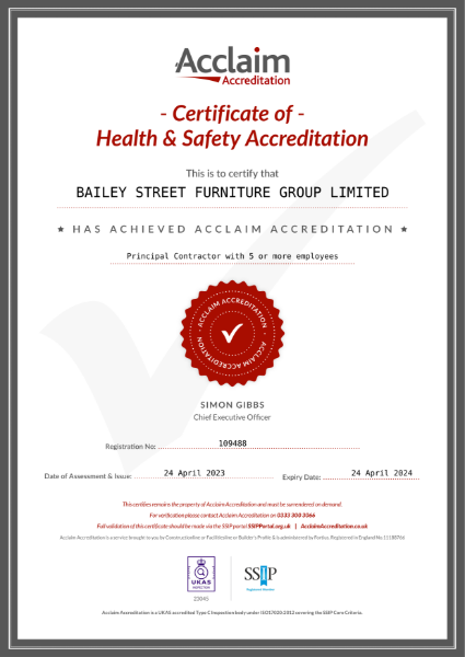 Health & Safety Accreditation