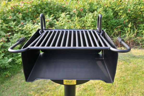 Park / Utemiljø - Griller og bålsted - Grill 50cm, trinnløs justerbar grillrist