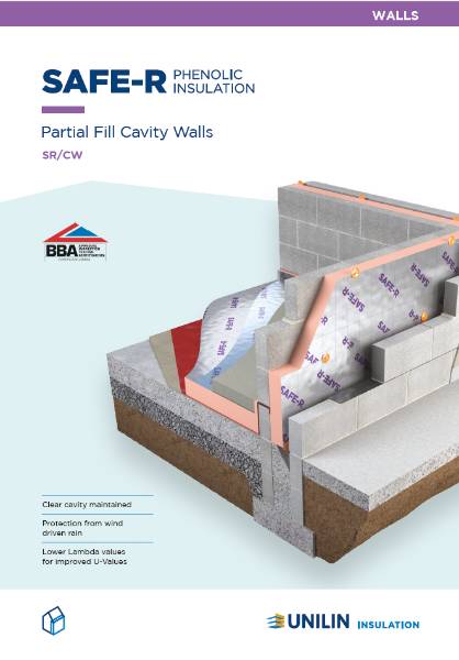 Safe-R SR/CW Cavity Walls