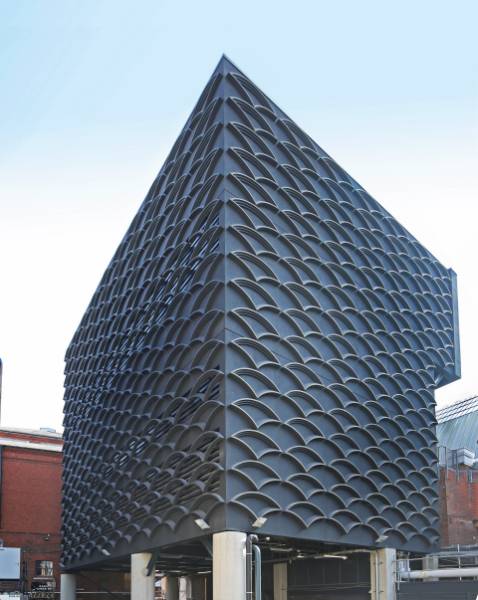 Sto Creates Protective Shell for London Olympia's New Energy Centre