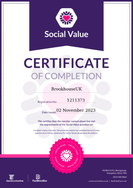 Constructionline Gold - Social Value