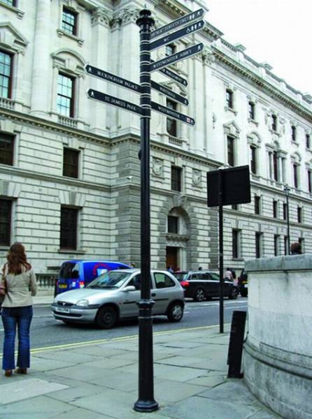 Manchester Directional Finger Post