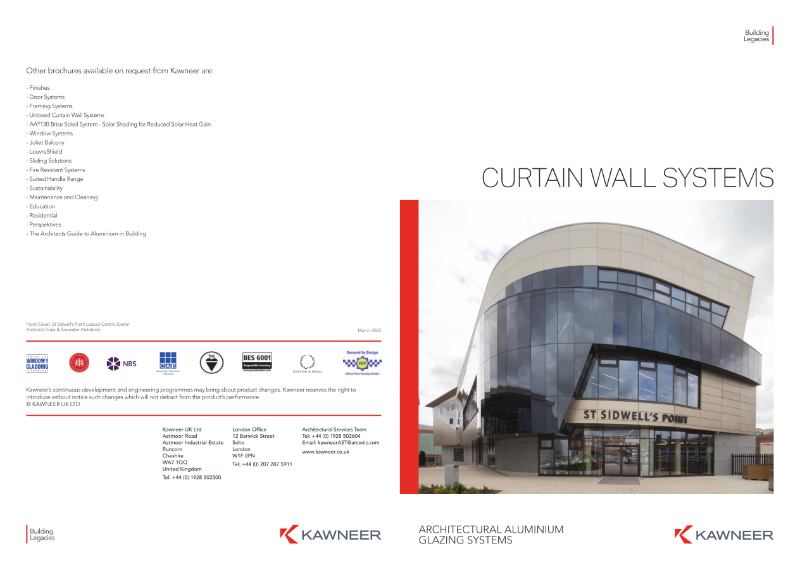 Kawneer Curtain Wall Systems Brochure