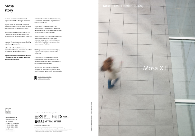 14. Mosa XT Collection - Exterior flooring