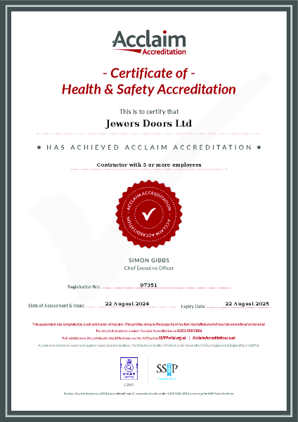 Health & Safety Accreditation