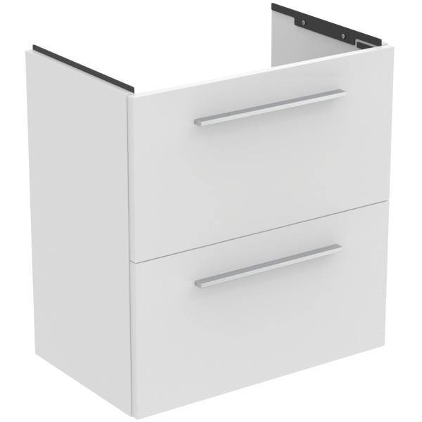 Ideal Standard i.life S 60cm Compact Wall Hung Vanity Unit with 2 Drawers