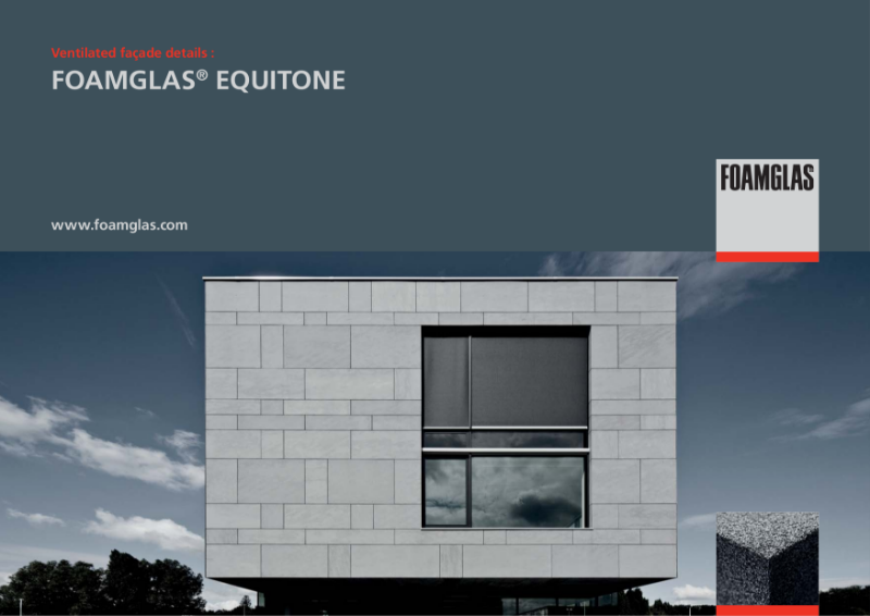 FOAMGLAS Insulation for Rainscreen Facades