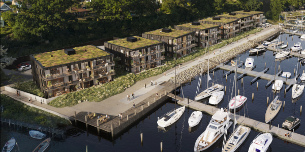 3.500 m² BOEN parkett til Svanemerkede Thurinerhusene