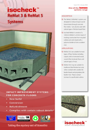 Isocheck ReMat 3&5 - Data Sheet - v5.14