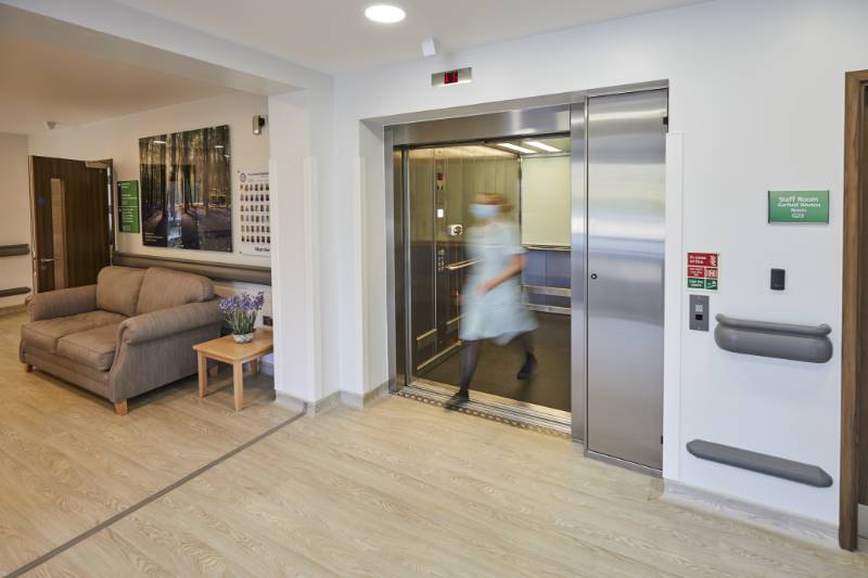 Stannah Passenger Lift for Hospice Extension