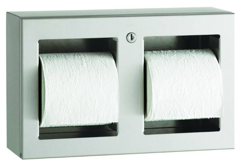 Surface-Mounted Multi-Roll Toilet Tissue Dispenser B-3588