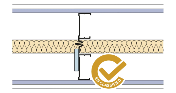 Siniat Twin Frame Metal Stud Partition Twin(AB)-CS90Y-15Md15dB-50G(300)