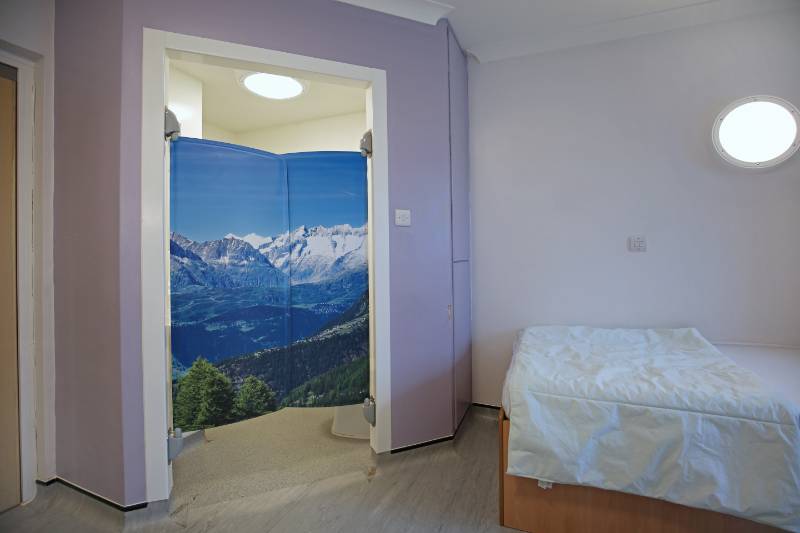 En-suite doors - Carbon centre, Galaxy Ward