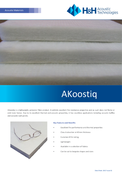 AKoostiq Polyester Panels