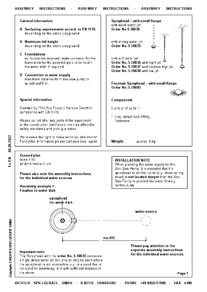M5.18830-5.18835-5.18836-5.18837-5.18838-5.18885En-EN - Assembly Instructions