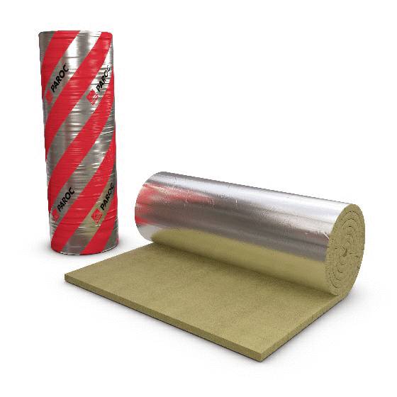 PAROC Hvac Lamella Mat AluCoat - Thermal and Condensation Insulation