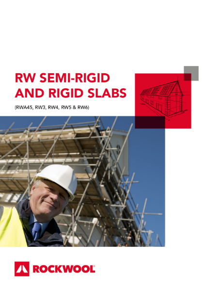 Rw Semi-Rigid and Rigid Slabs Data Sheet